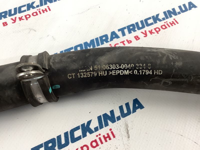 Патрубок системи охолодження MAN TGX 51.06303-0040 фото